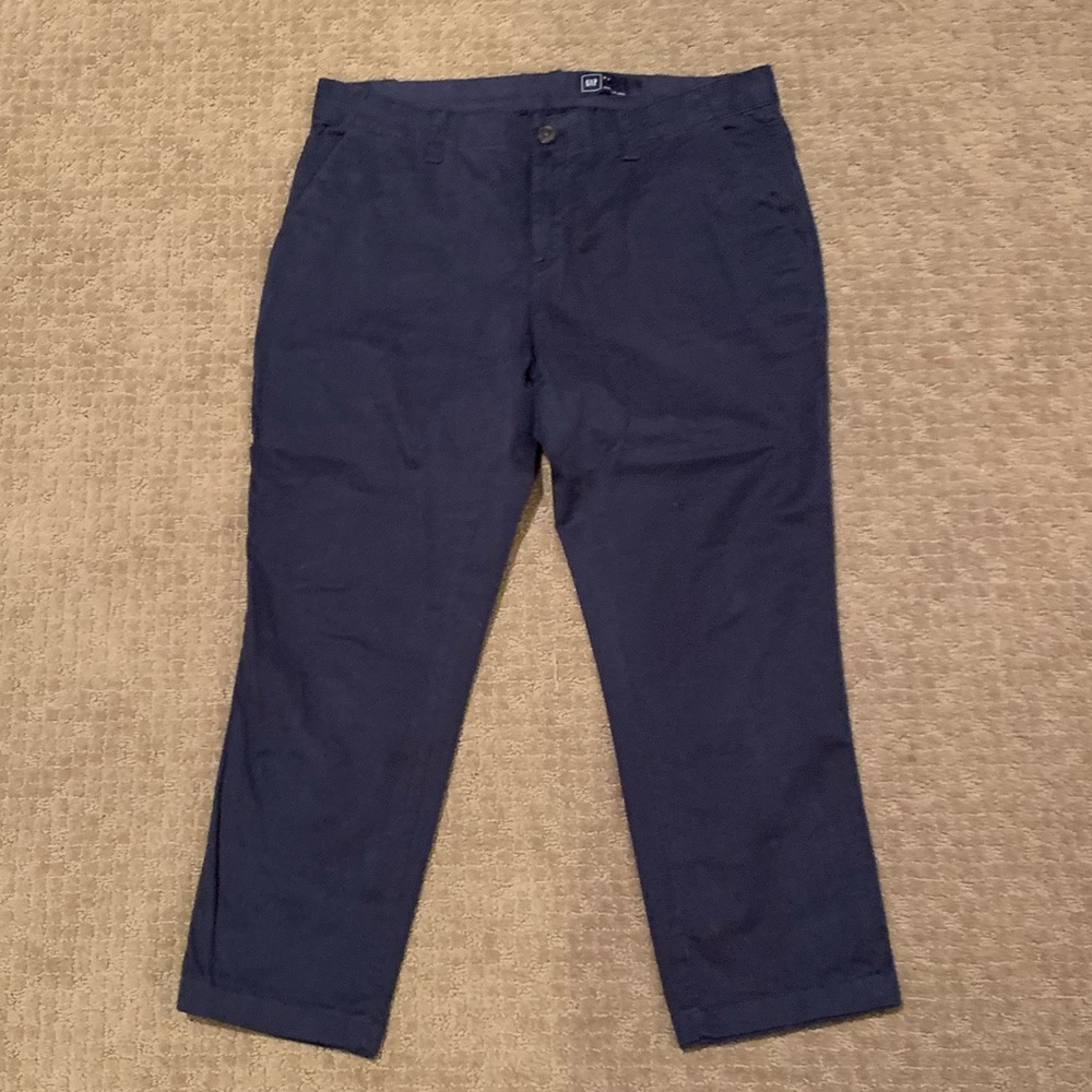 GAP Girlfriend Twill Khakis 6P